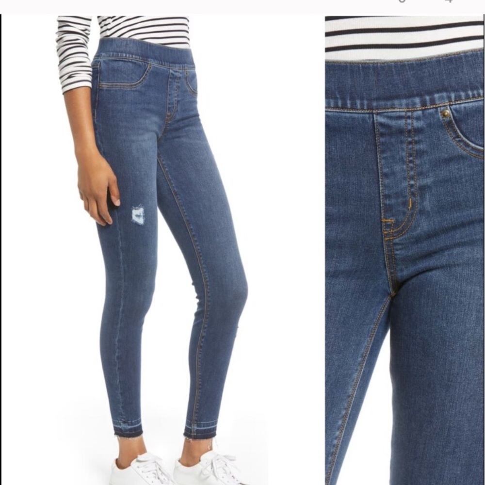 Spanx “Distressed Jeans” MY FAVORITE JEANS!